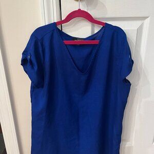 The Limited blue blouse Size small